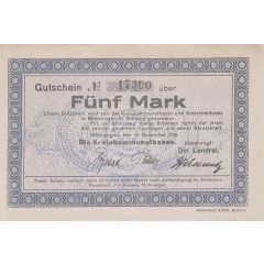 5 Mark Kreis Mohrungen