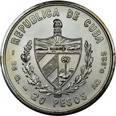 20 Pesos Nonaligned Nations Conference