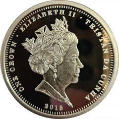 1 Crown - Elizabeth II WWI Centenary, Nor the years condemn