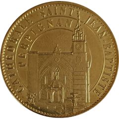 Tourist token - Arthus Bertrand - Perpignan - Cathédrale Saint Jean-Baptiste