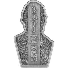 10 000 Francs CFA Vincent Van Gogh Bust