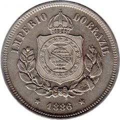 100 Réis - Pedro II