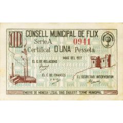 1 Peseta Flix