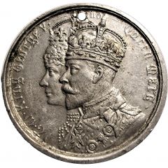 Medal - George V and Mary Coronation Bridlington