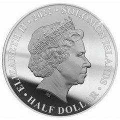 1/2 Dollar - Elizabeth II Platinum Jubilee