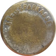 Safe deposit token - Hermann Schultz Hamburg