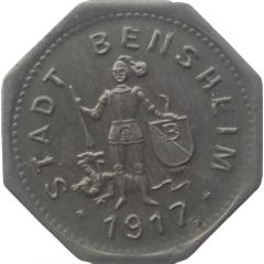 10 Pfennig - Bensheim