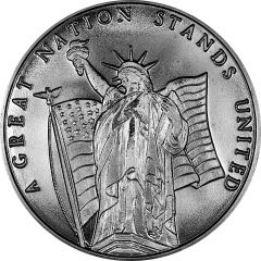 1 oz Silver - Land of the Free - Statue of Liberty