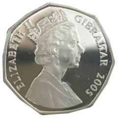 50 Pence - Elizabeth II Christmas, Silver Proof