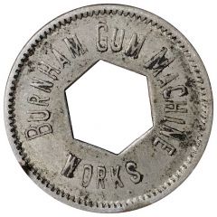Token - Burnham Gum Machine Works