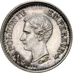Essai de 20 centimes en argent
