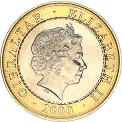 2 Pounds - Elizabeth II The Apples of the Hesperides