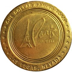 1 Dollar Gaming Token - Paris Casino Hot air balloon
