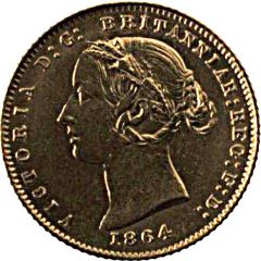 1/2 Sovereign - Victoria