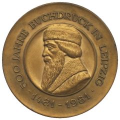Medal - VEB Kombinat Polygraph