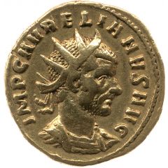 Aureus - Aurelianus VIRTVS AVG, Mars