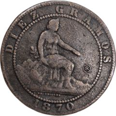 10 Centimos - Provisional Government Replica