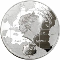 5 Dollars - Elizabeth II Compass