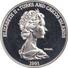20 Crowns -Elizabeth II Christopher Columbus