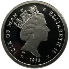 1 Pound - Elizabeth II Cricket, Silver Proof