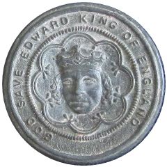 Medallion - God Save King Edward