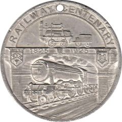 Medal - Railway Centenary Stockton-on-Tees