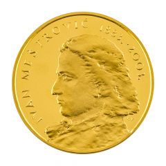 Medal - Ivan Mestrovic Gold, 7.0 g