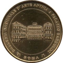 Monnaie de Paris Tourist Token - Collezione Medaglie d`Italia Roma - Palazzo Barberini