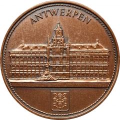 Medal - EGMP Antverpia Town Hall