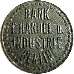 1 Pfennig - Berlin Bank f. Handel u. Industrie