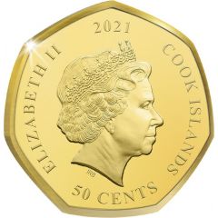 50 Cents - Elizabeth II Golden Snitch