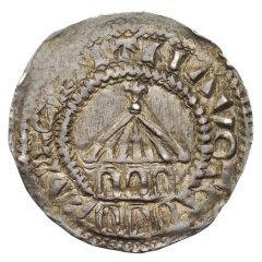 Denier - Uto III and king Otto I