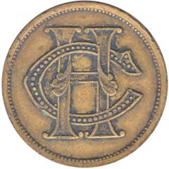 Club Check - Hawthorn Club - Melbourne 1 Shilling