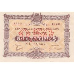 50 Centimes - Chambres de Commerce d`Avignon - 3éme émission