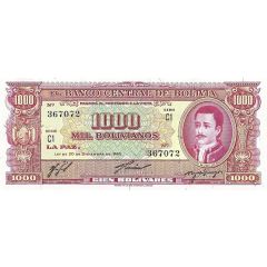 1000 Bolivianos