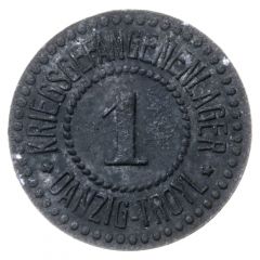 1 Pfennig - Danzig-Troyl Kriegsgefangenenlager