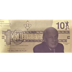 10 Dollars - Quebec 1990