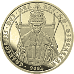 1/4 Sovereign - Charles III 535 years of Sovereign