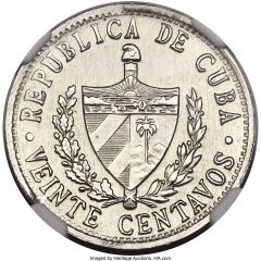 20 Centavos Obverse Trial