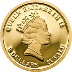 2 Dollars - Elizabeth II Sea Horse