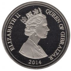 1 Crown - Elizabeth II In Flanders Fields