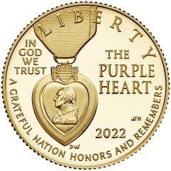 5 Dollars National Purple Heart Hall of Honor