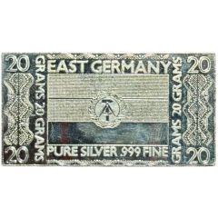 20 Grams - The Silver Mint East Germany
