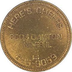 Beer Token - Here's Cheers Niles, Illinois