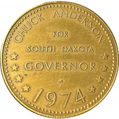 Token - Chuck Anderson South Dakota Gubernatorial Election