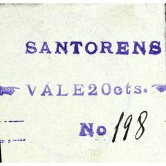 20 Céntimos Santoréns