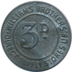 3 Pence - Williams Brothers Direct Supply Stores