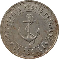 5 Pesetas - Cooperativa Pósito Pescador