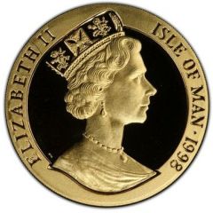 1 Crown - Elizabeth II Year of the Tiger, Gold