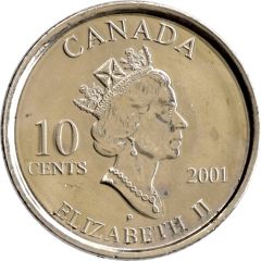 10 Cents - Elizabeth II Year of Volunteers